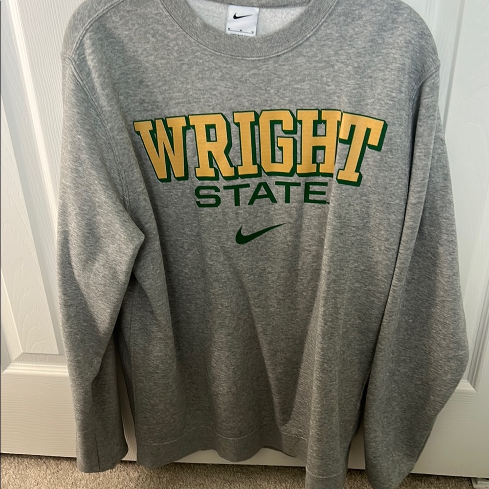 Nike Gray Sweatshirt with Wright State Logo